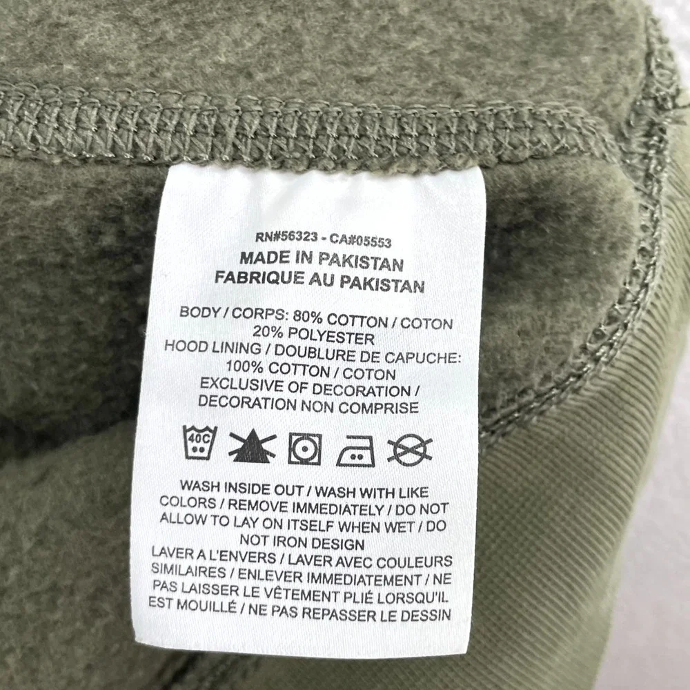 Nike‎ Club Fleece Hoodie Mens Medium Olive Green Sportswear Athletic Training
